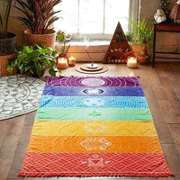 Chakra Meditation / Yoga Rug & Tapestry