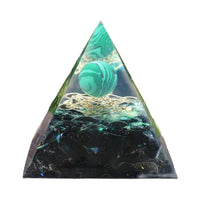 Amethyst Orgonite Pyramid - Orgone Energy Generator