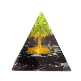 Amethyst Orgonite Pyramid - Orgone Energy Generator